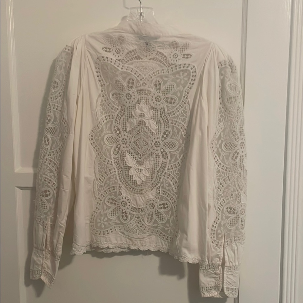 Banana Republic Marianna Lace Blouse - Picture 5 of 14